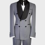 Grey Shawl Collar Tuxedo